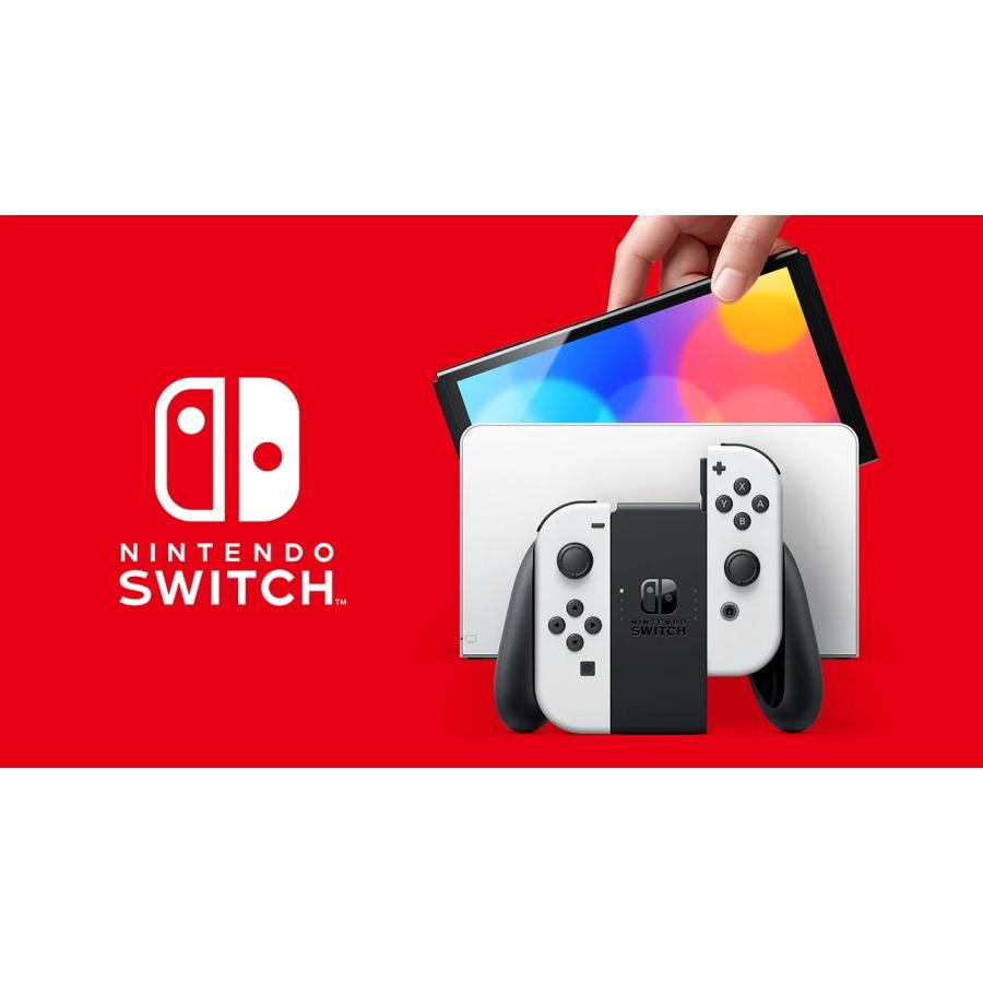 Nintendo Switch 有機ELモデル Joy-Con(L)/(R) ホワイト 新品未使用 本体 任天堂スイッチ White  4902370548495