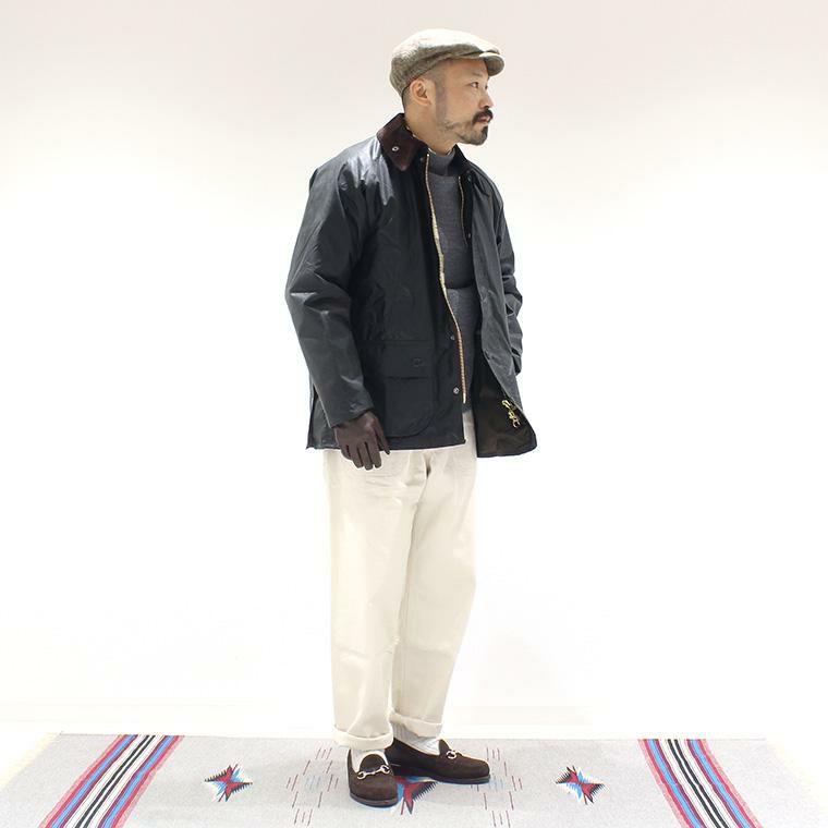 サイズ38 バブアー　ビデイル　クラシックフィット　イングランド製　ピンバッジ付 サイズ38 バブアー ビデイル クラシックフィット イングランド製