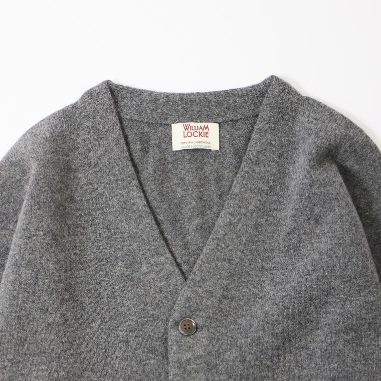デッドストック スコットランド製 William Lockie カーディガン 楽天市場】WILLIAM LOCKIE (ウィリアム ロッキー) LAMBSWOOL CARDIGAN