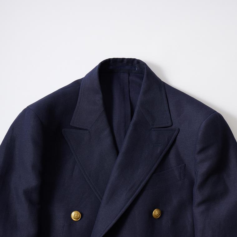 D.C.WHITE ディーシーホワイト メンズ ダブルブレスト ブレザー 日本製