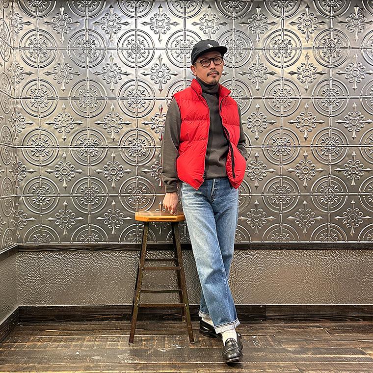 未使用✨USA製✨クレセントダウンワークス✨WAREHOUSE✨ダウンベスト✨S Crescent Down Works（クレセントダウンワークス） (クレセントダウン