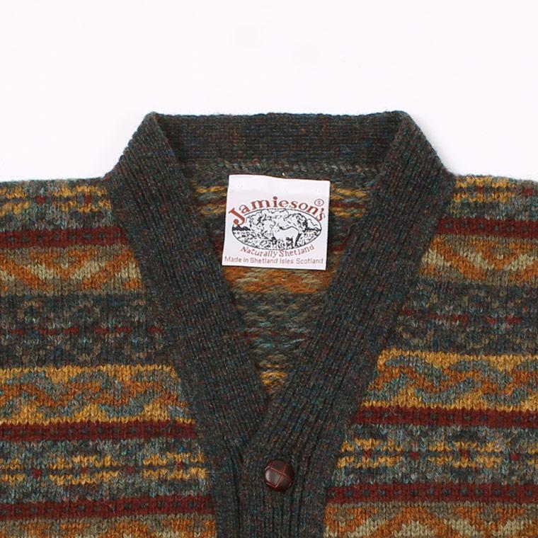 JAMIESON´S ジャミーソンズ Vネック カーディガン スコットランド製