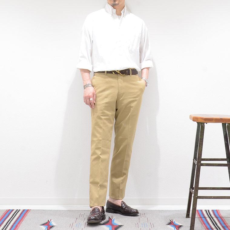 BARNSTORMER バーンストーマー メンズ チノパン 無地 日本製 国産