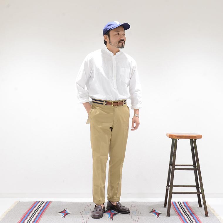 BARNSTORMER バーンストーマー メンズ チノパン 無地 日本製 国産