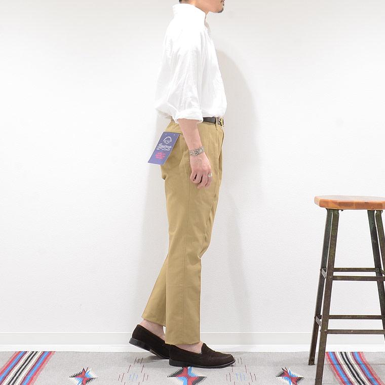 BARNSTORMER バーンストーマー メンズ チノパン 無地 日本製 国産