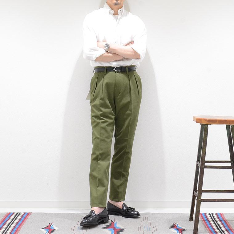 BARNSTORMER バーンストーマー メンズ チノパン 無地 日本製 国産