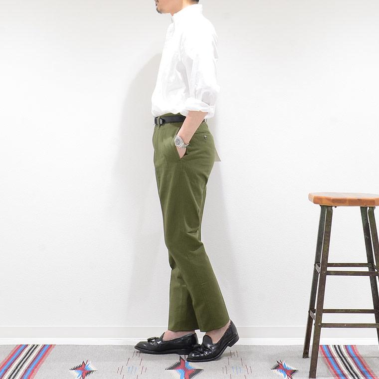 BARNSTORMER バーンストーマー メンズ チノパン 無地 日本製 国産