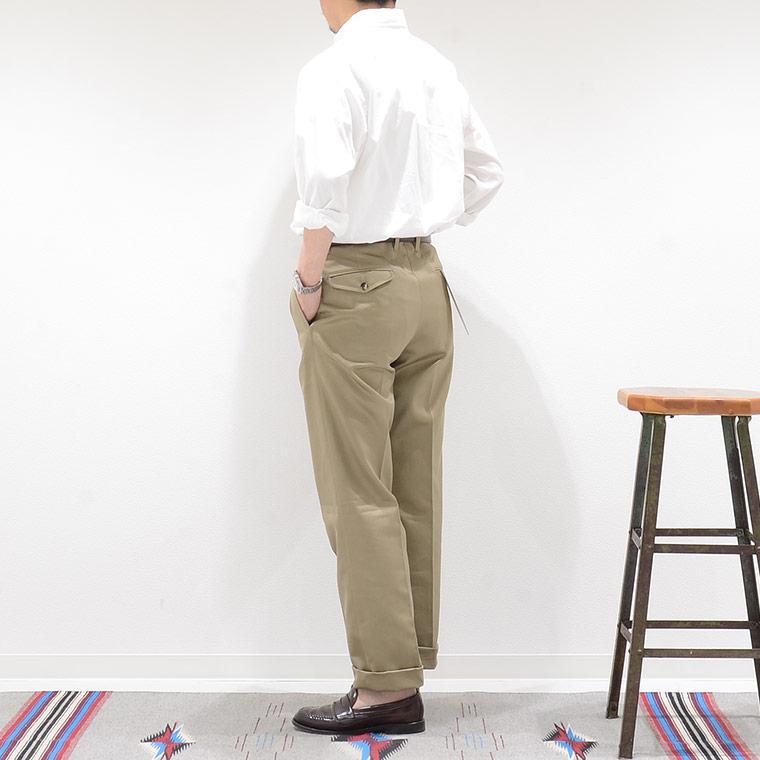 BARNSTORMER バーンストーマー メンズ チノパン 無地 日本製 国産