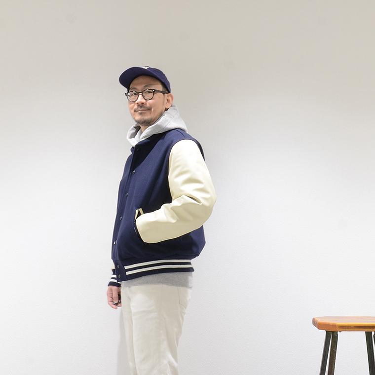 GB SPORTS ジービースポーツ メルトン スタジャン メンズ アメリカ製