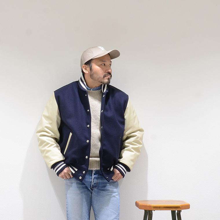 GB SPORTS ジービースポーツ メルトン スタジャン メンズ アメリカ製