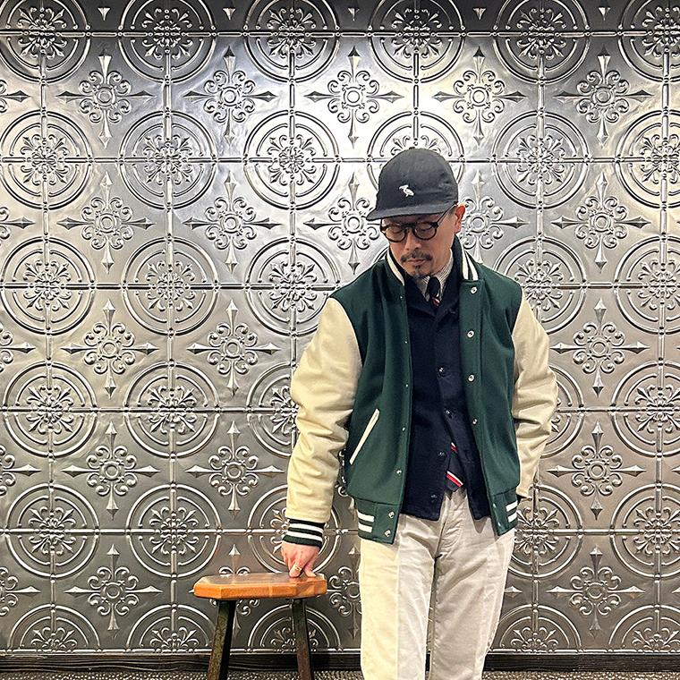 GB Sport スタジャン made in usa GB SPORTS ジービースポーツ メルトン スタジャン メンズ アメリカ製