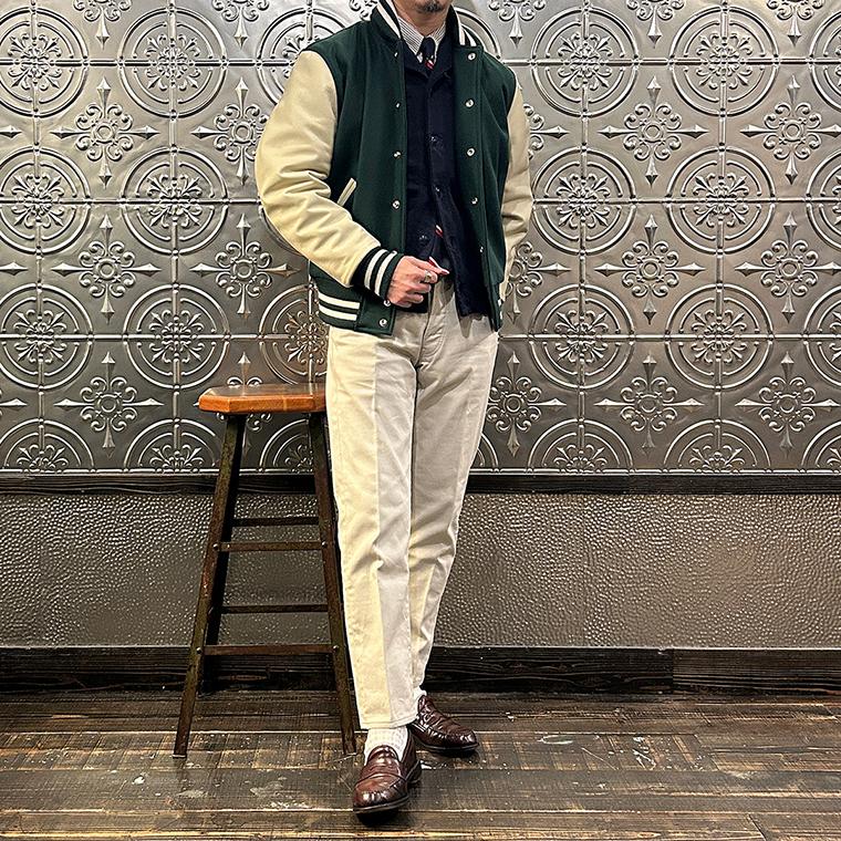 GB SPORTS ジービースポーツ メルトン スタジャン メンズ アメリカ製