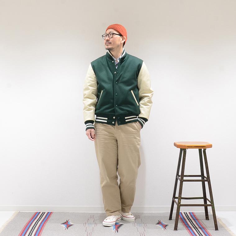 GB SPORTS ジービースポーツ メルトン スタジャン メンズ アメリカ製