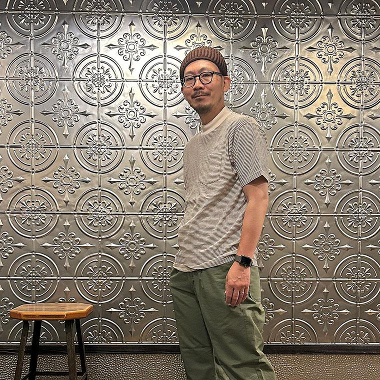【対象ボーダーTシャツ2枚購入でノベルティプレゼント】FELCO フェルコ  モックネック ナローストライプ Tシャツ 日本製 | FELCO | 09