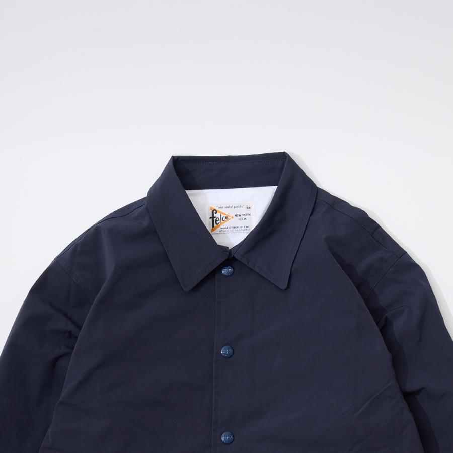 FELCO フェルコ  メンズ ナイロン コーチジャケット フランネルライニング クラシックフィット | FELCO | 01