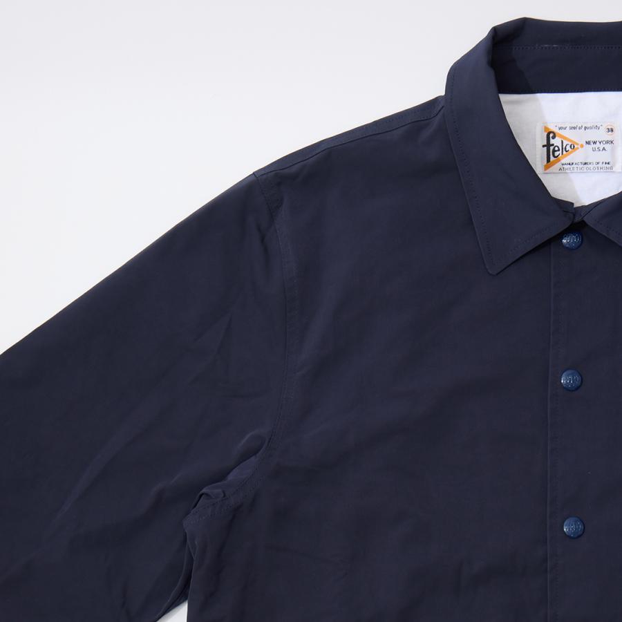 FELCO フェルコ  メンズ ナイロン コーチジャケット フランネルライニング クラシックフィット | FELCO | 04