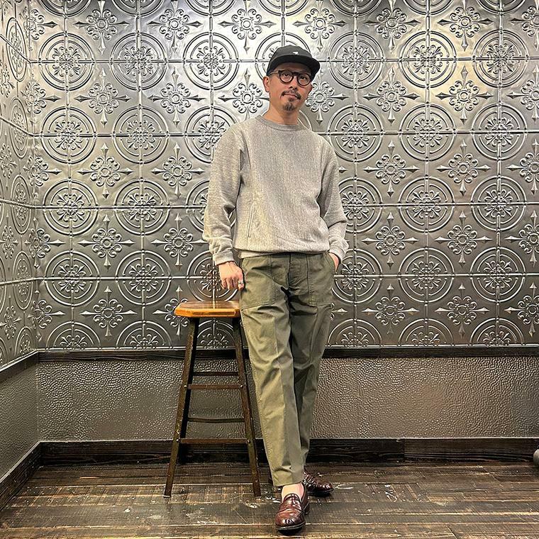 FELCO（フェルコ） スウェット クルーネック クラシックフィット