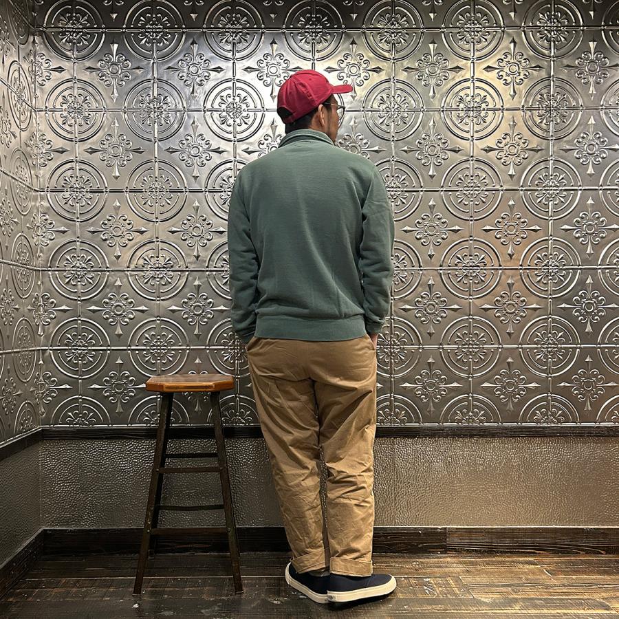 FELCO (フェルコ)  ピグメント加工 スウェット ハーフジップ 10オンス メンズ 日本製 | FELCO | 12