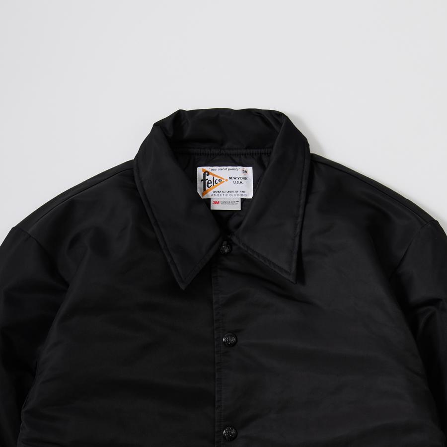【50's】felco フェルコ　ナイロン　コーチジャケット　バックプリント FELCO（フェルコ） メンズ ナイロン コーチジャケット シンサレート