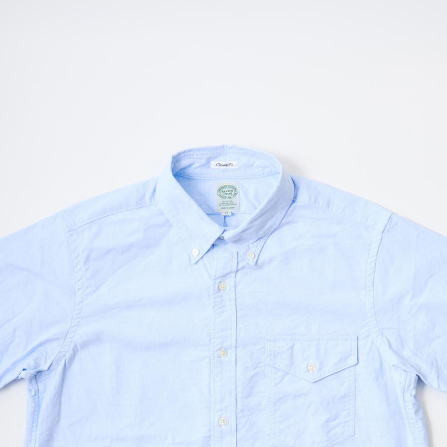 KEATON CHASE USA キートンチェイスユーエスエー 半袖 オックスフォードシャツ 日本製 | KEATON CHASE | 01