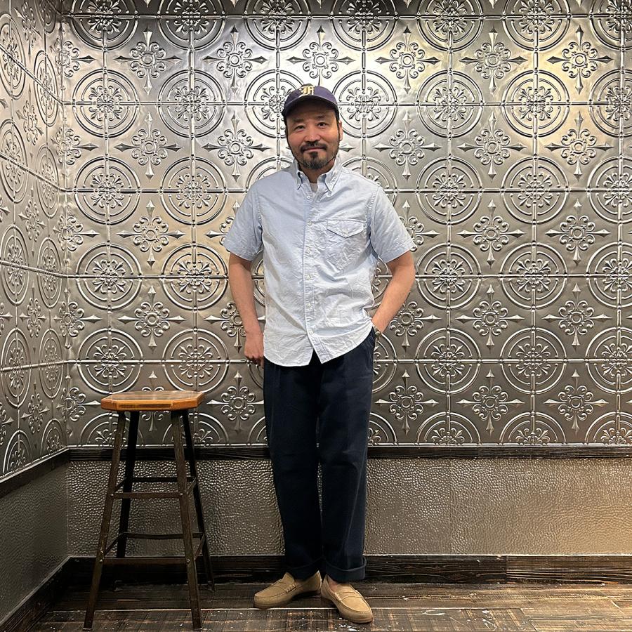 KEATON CHASE USA キートンチェイスユーエスエー 半袖 オックスフォードシャツ 日本製 | KEATON CHASE | 08