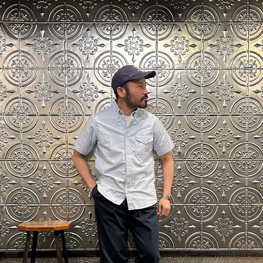 KEATON CHASE USA キートンチェイスユーエスエー 半袖 オックスフォードシャツ 日本製 | KEATON CHASE | 09