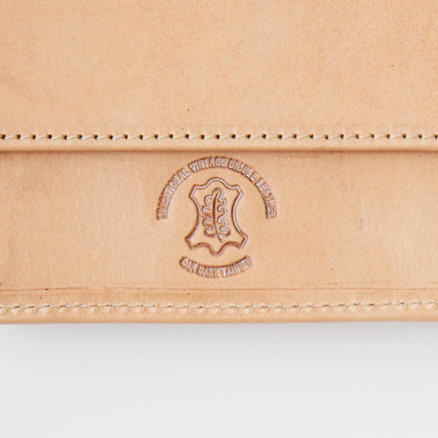 BEORMA LEATHER COMPANY ベオーマレザーカンパニー  ヴィンテージブライドルレザー 3つ折り財布 ウォレット イギリス製の画像