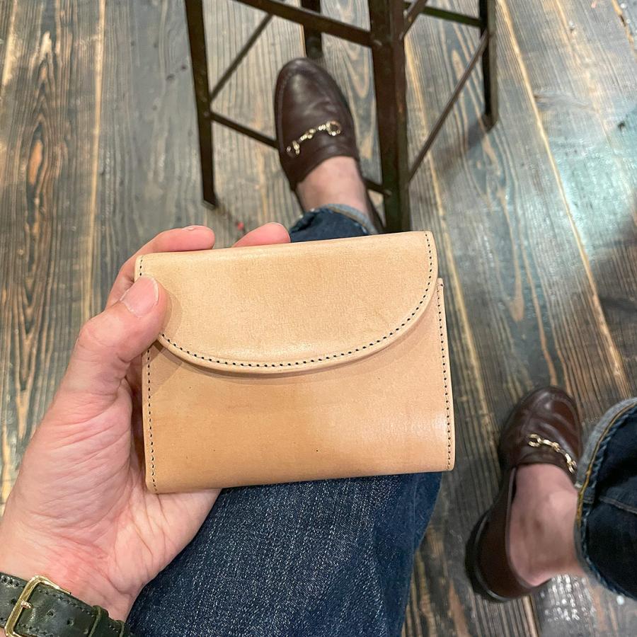 BEORMA LEATHER COMPANY ベオーマレザーカンパニー  ヴィンテージブライドルレザー 3つ折り財布 ウォレット イギリス製の画像