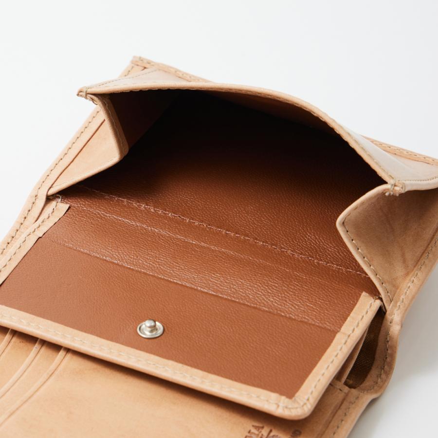 BEORMA LEATHER COMPANY ベオーマレザーカンパニー  ヴィンテージブライドルレザー 3つ折り財布 ウォレット イギリス製の画像