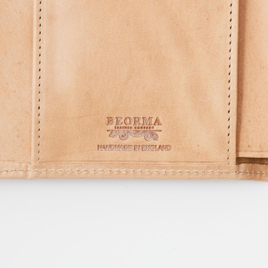 BEORMA LEATHER COMPANY ベオーマレザーカンパニー  ヴィンテージブライドルレザー 3つ折り財布 ウォレット イギリス製の画像
