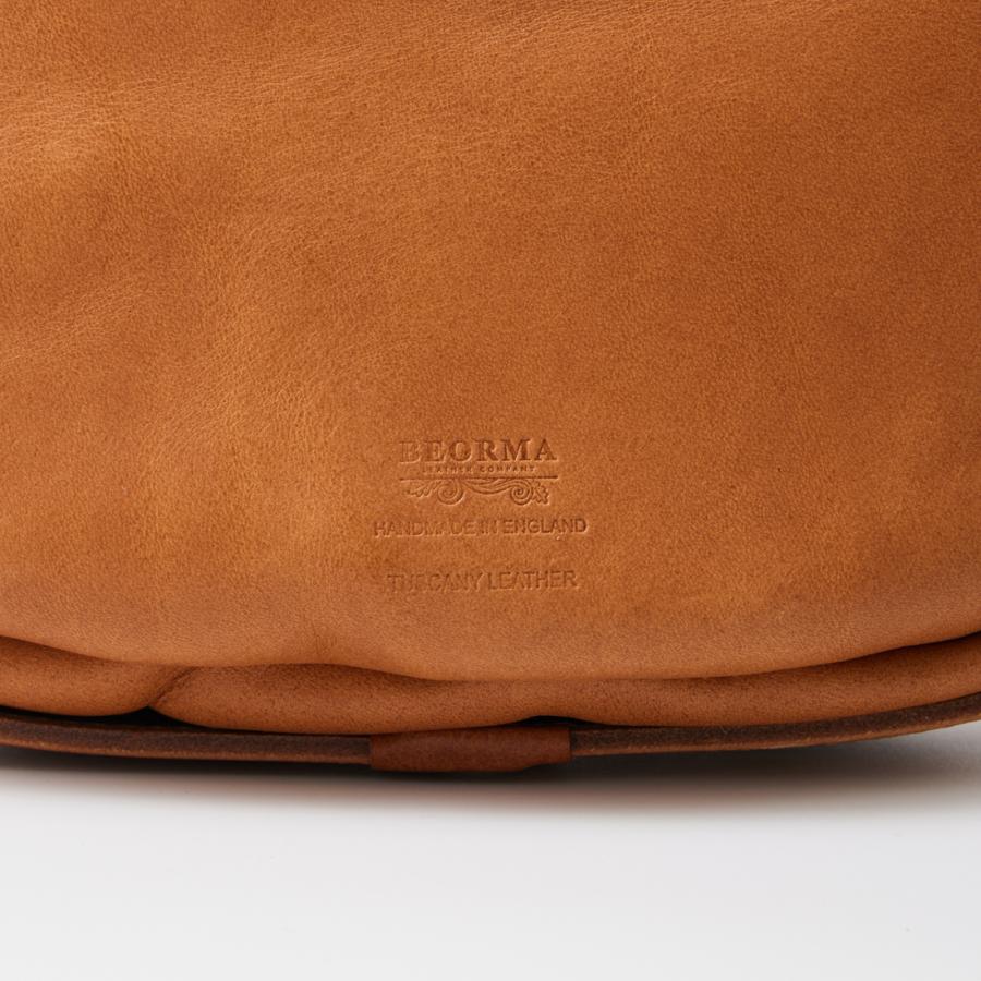 G/FORE ブラウン レザー ショルダーバッグ【美品】 クーコ COOCO シュリンクレザーヒネリ金具カブセショルダー