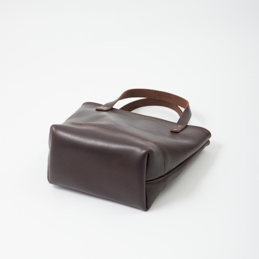 LEATHER ヘリテイジレザー Explorer別注 レザー 【ジャンルソー】 ミニトートバッグ アメリカ製