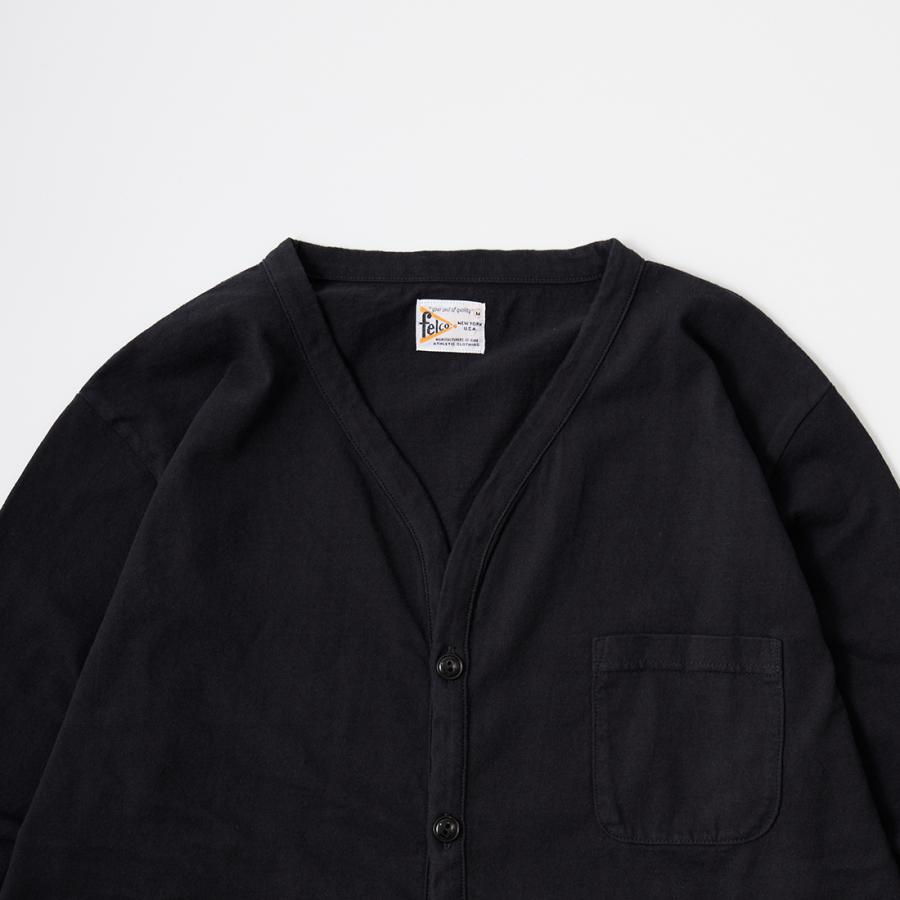 FELCO フェルコ  7オンス シングルジャージー カーディガン 日本製 | FELCO | 01
