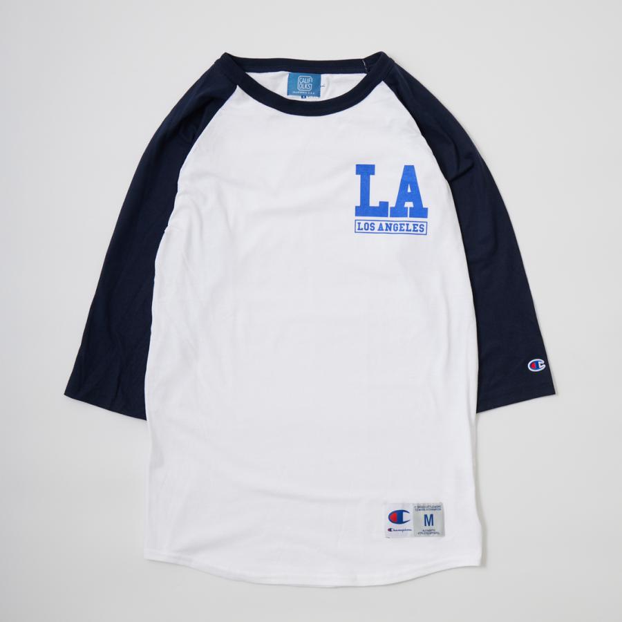 CALIFOLKS カリフォークス プリント ベースボールTシャツ