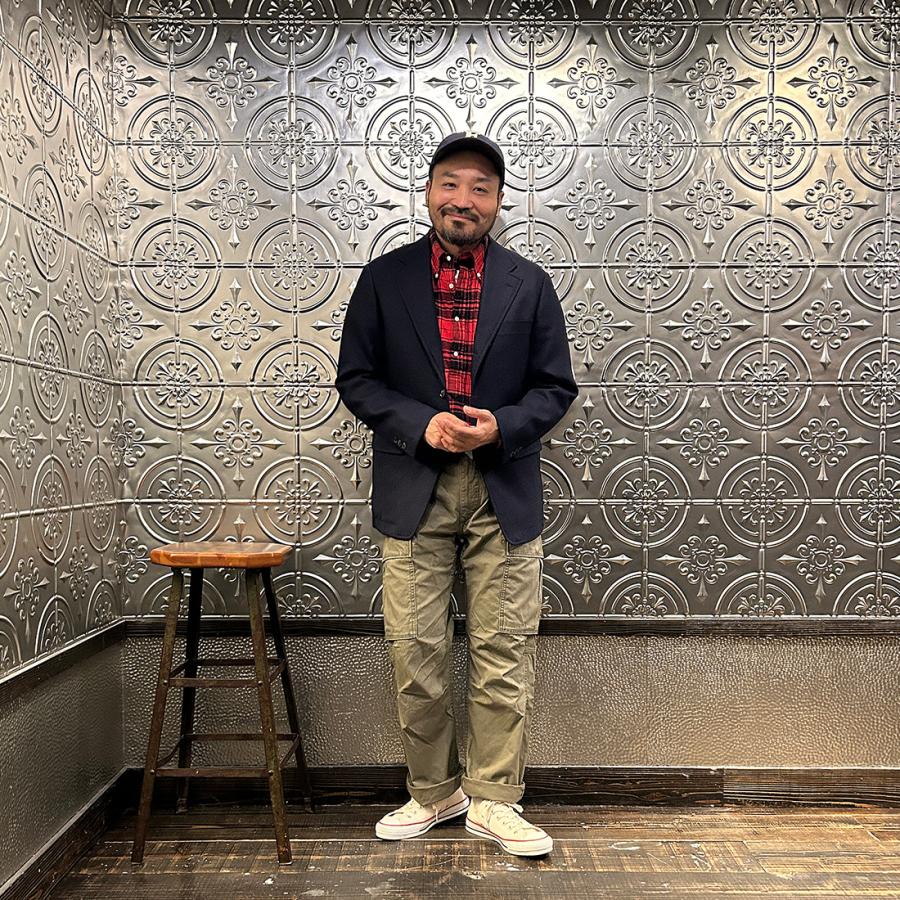 D.C.WHITE ディーシーホワイト メンズ ハッキングジャケット 日本製