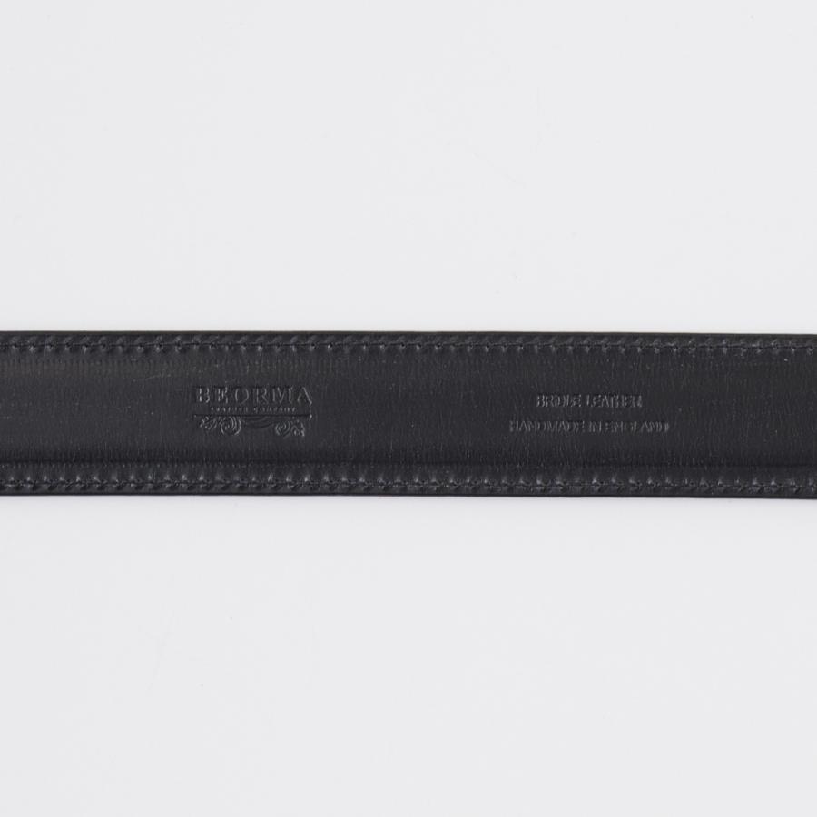 BEORMA LEATHER COMPANY ベオーマレザーカンパニー  ブライドルレザーベルト 28mm メンズ イギリス製 |  | 02