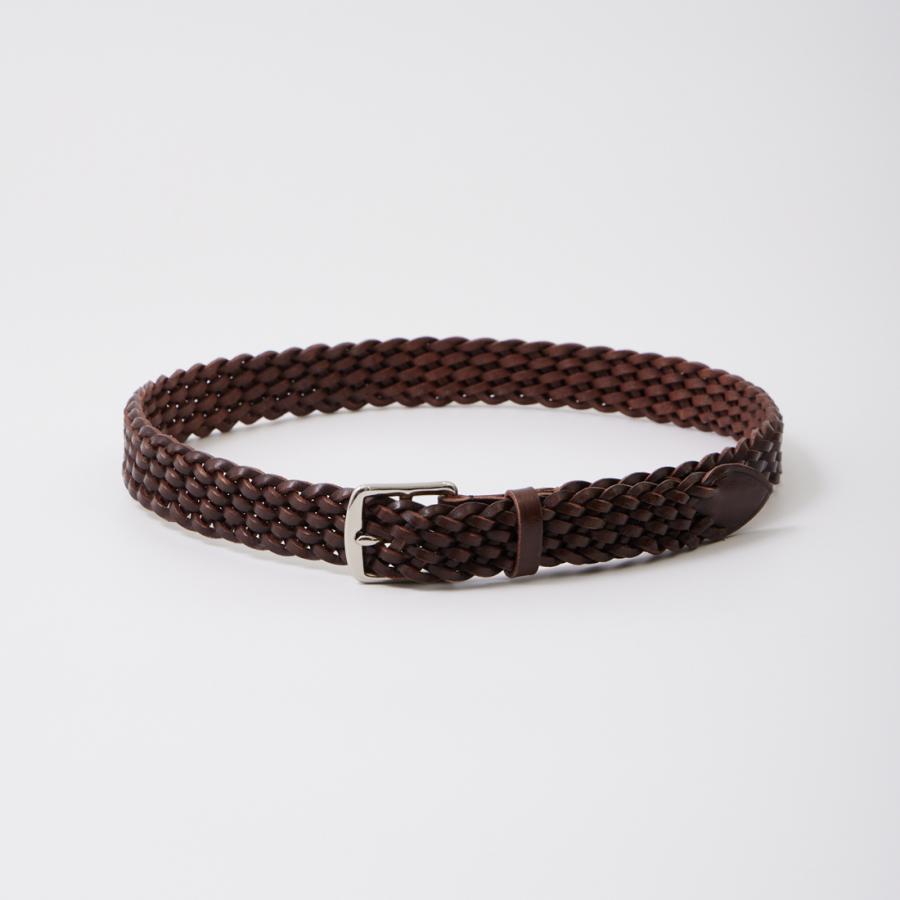 美品　BEORMA LEATHER COMPANY メッシュベルト BEORMA LEATHER COMPANY ベオーマレザーカンパニー カウハイドレザー