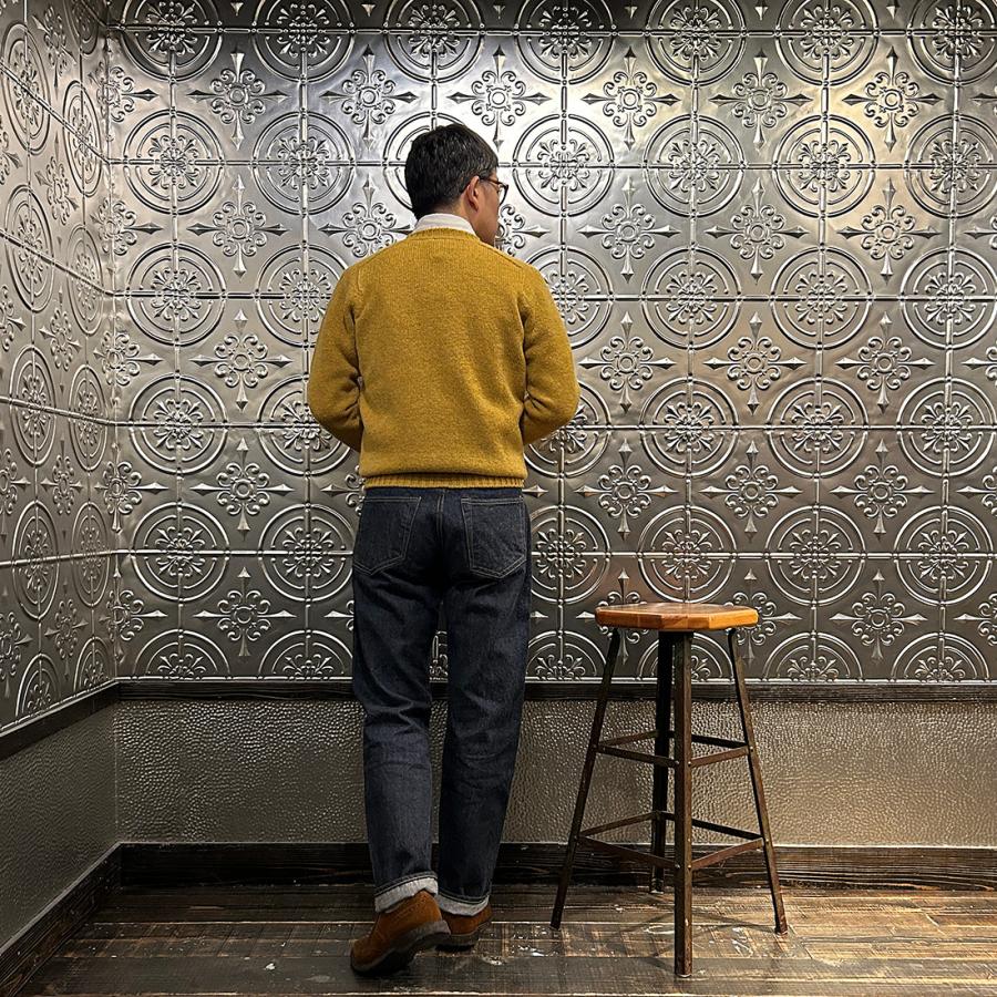 Jamieson's サドルショルダー クルーネックニット ジャミーソンズ Jamieson's of Shetland JAMIESON'S ジャミーソンズ クルー