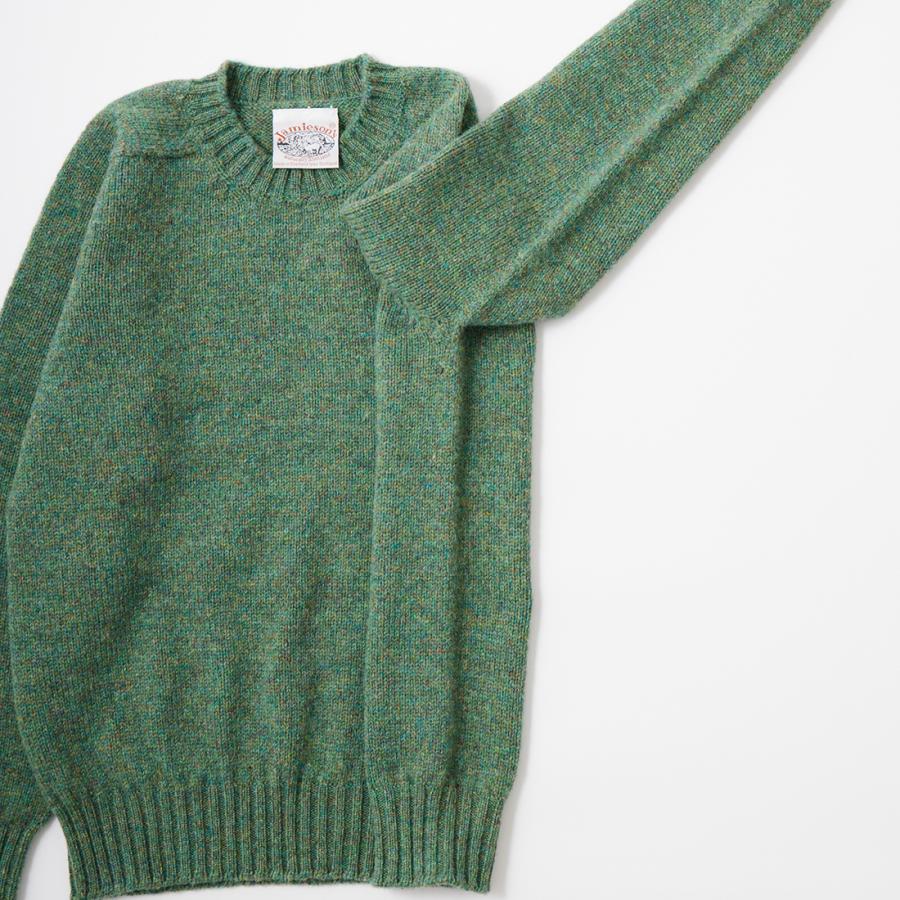 Jamieson's サドルショルダー クルーネックニット ジャミーソンズ Jamieson's of Shetland JAMIESON'S ジャミーソンズ クルーネック