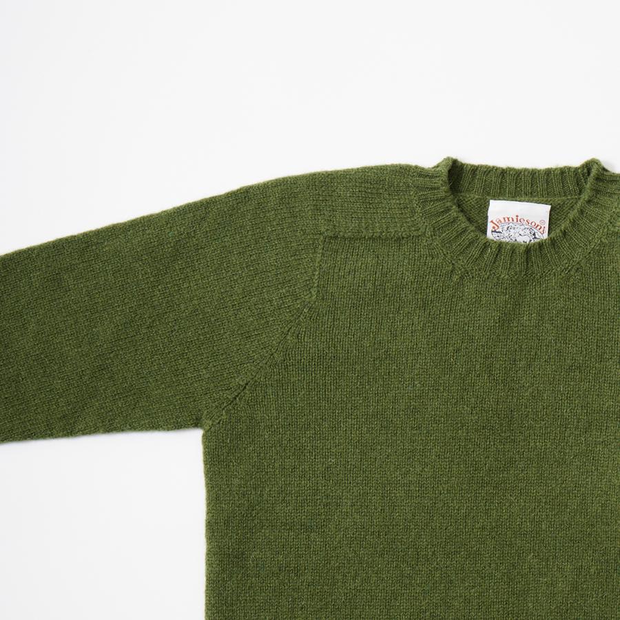 JAMIESON'S ジャミーソンズ  クルーネック ニット サドルショルダー スコットランド製 | Jamieson's of Shetland | 02