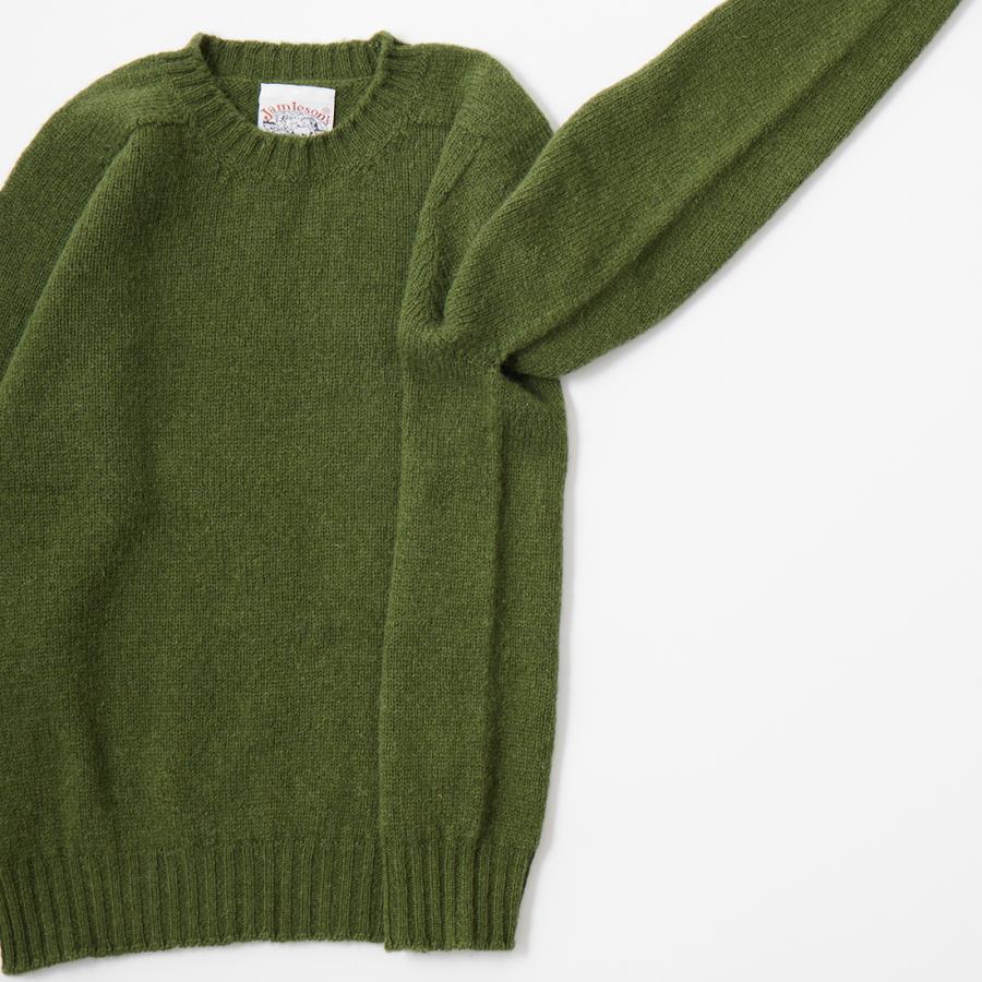 JAMIESON'S ジャミーソンズ  クルーネック ニット サドルショルダー スコットランド製 | Jamieson's of Shetland | 04