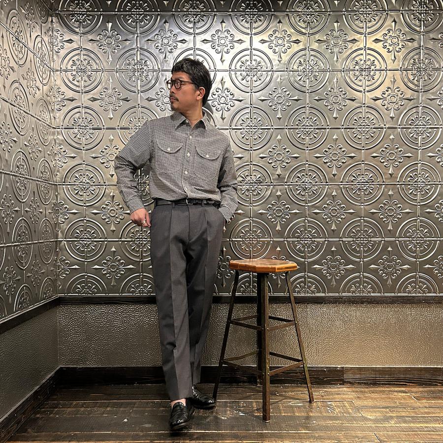 BARNSTORMER バーンストーマー  エクスプローラー別注 メンズ トロピカルウールパンツ 日本製 |  | 14