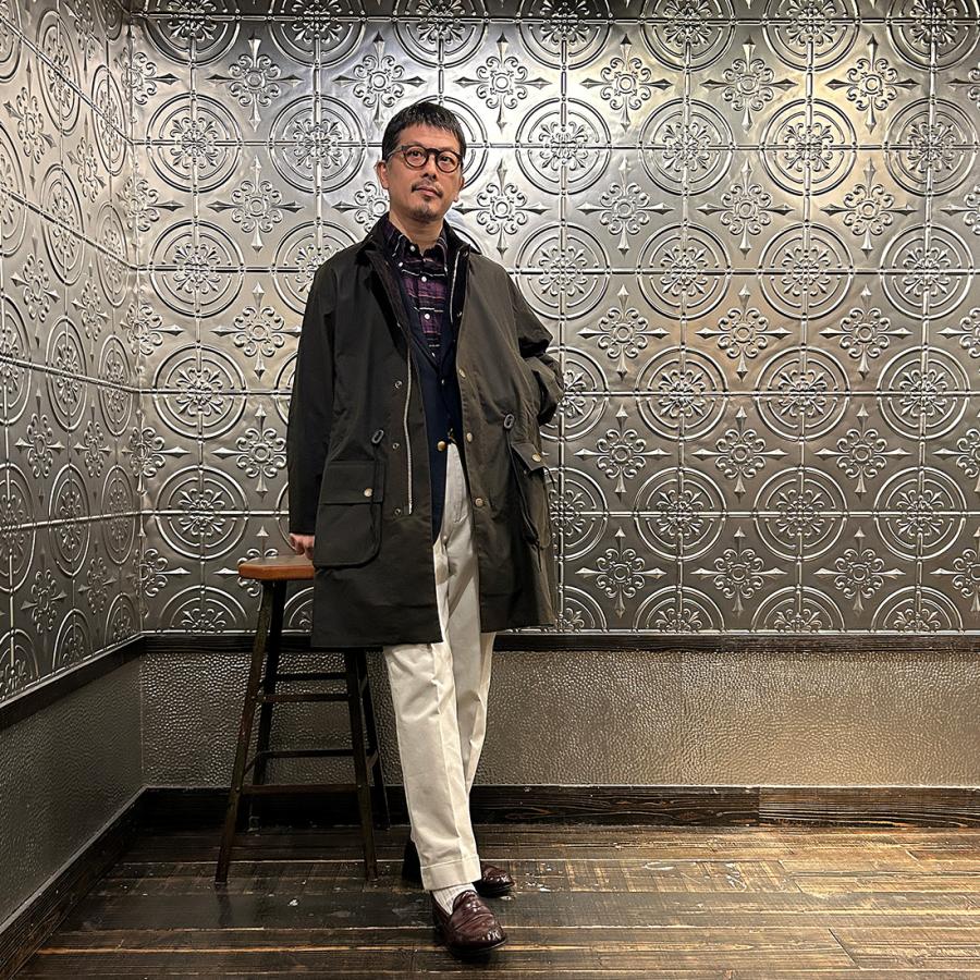 Barbour BARBOUR バブアー ビデイル ワックス トレンチコート Barbour BARBOUR バブアー ビデイル ワックス トレンチコート