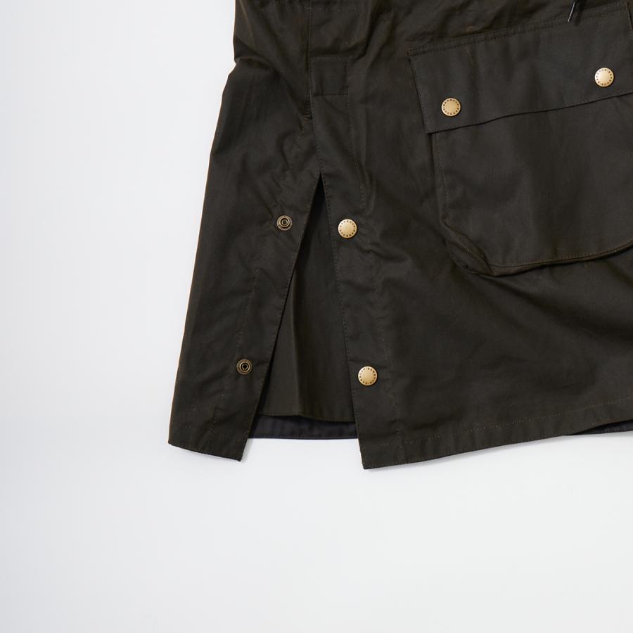 BARBOUR バブアー ビデイル ワックス トレンチコート メンズの画像