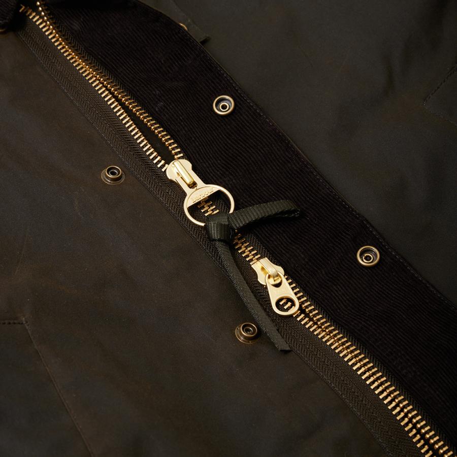 BARBOUR バブアー ビデイル ワックス トレンチコート メンズの画像