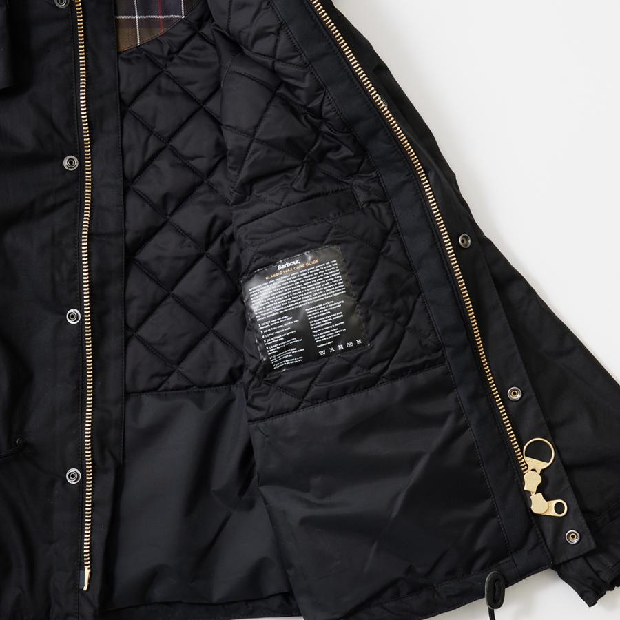 Barbour（バブアー） ショート ウインド ワックスパーカー メンズ
