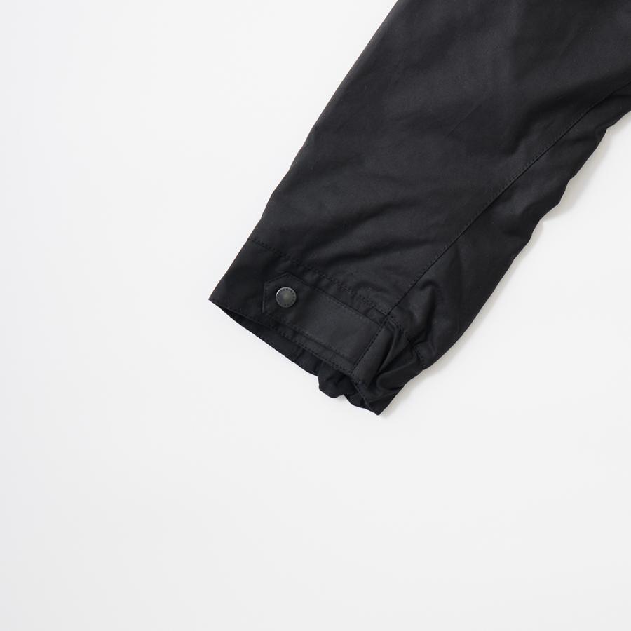 BARBOUR バブアー ショート ウインド ワックスパーカー メンズの画像