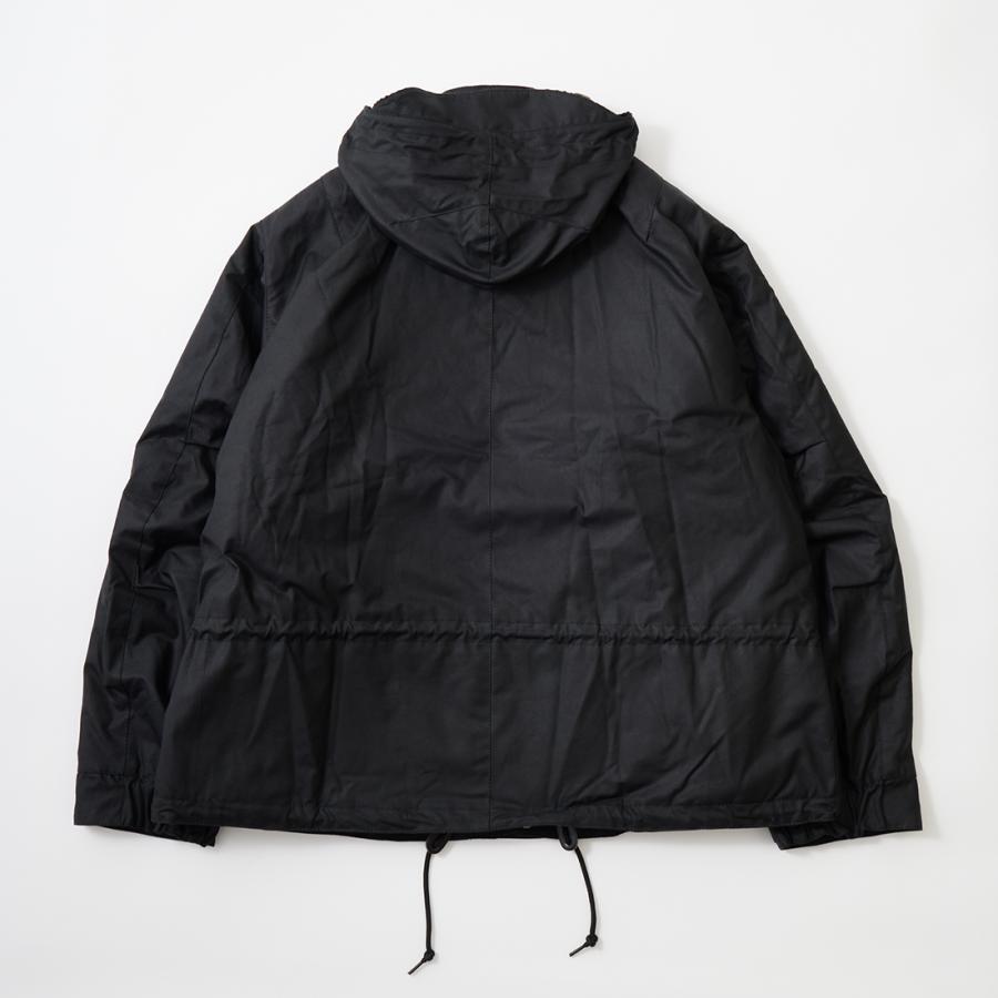 BARBOUR バブアー ショート ウインド ワックスパーカー メンズの画像