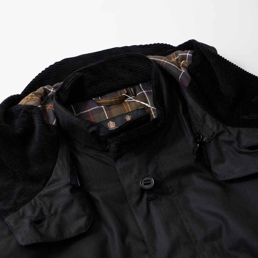 Barbour（バブアー） ショート ウインド ワックスパーカー メンズ