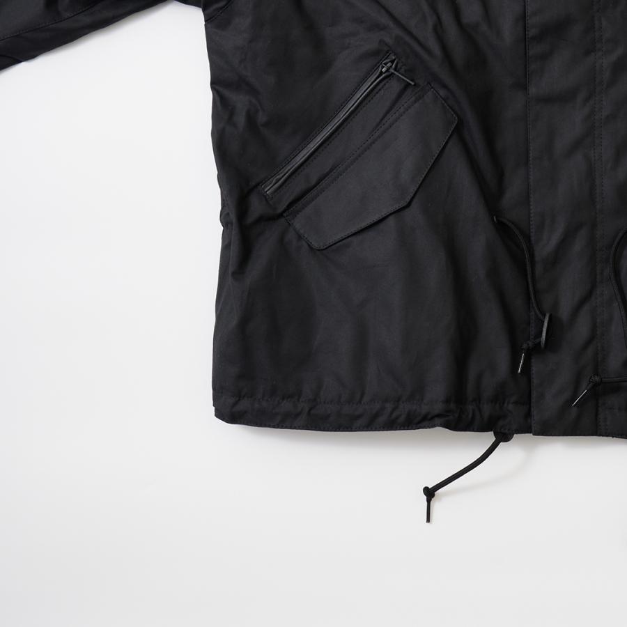 BARBOUR バブアー ショート ウインド ワックスパーカー メンズの画像